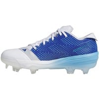 adidas Mens adizero Impact LE TPU Cleat, White/Royal