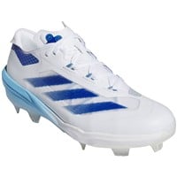 adidas Mens adizero Impact LE TPU Cleat, White/Royal