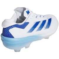 adidas Mens adizero Impact LE TPU Cleat, White/Royal