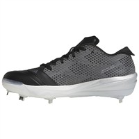 adidas Mens adizero Impact LE Metal Cleats, Black/White