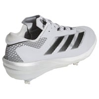 adidas Mens adizero Impact LE Metal Cleats, White/Black