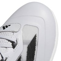 adidas Mens adizero Impact LE Metal Cleats, White/Black