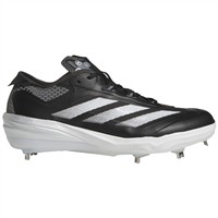 adidas Mens adizero Impact LE Metal Cleats, Black/White