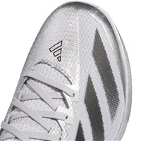 adidas Mens adizero Electric+ LE Silver Speed Metal Cleats, Silver/Black