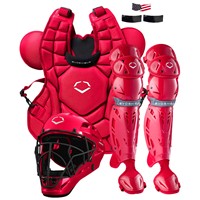 Evoshield SRZ-1 Adult Catchers Set, Scarlet