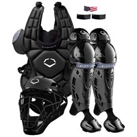 Evoshield SRZ-1 Adult Fastpitch Catchers Set, Black