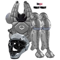 Evoshield SRZ-1 Adult Fastpitch Catchers Set, Grey