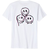 Evoshield Mens Happy Melt Black Graphic T-Shirt, White