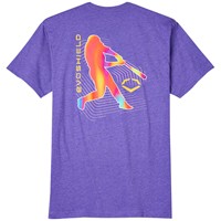 Evoshield Mens Heatmap Cool Graphic T-Shirt, Purple