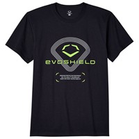 Evoshield Youth Lawn Lime Graphic T-Shirt, Black
