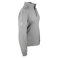 Easton Womens 1/4 Zip Pullover, Blue Grey