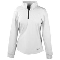 Easton Womens 1/4 Zip Pullover, White