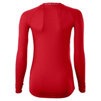 Evoshield Womens Long Sleeve Cooling Softball T-Shirt, Scarlet