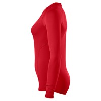 Evoshield Womens Long Sleeve Cooling Softball T-Shirt, Scarlet