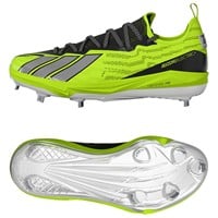 adidas Mens adizero Electric+ 3.0 SE Art Metal Cleat, Green/Silver