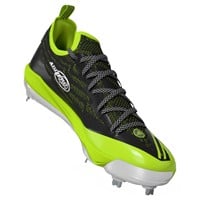 adidas Mens adizero Electric+ 3.0 SE Art Metal Cleat, Green/Silver