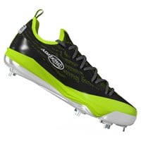 adidas Mens adizero Electric+ 3.0 SE Art Metal Cleat, Green/Silver