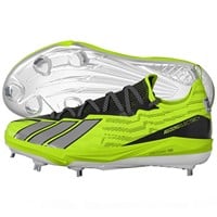 adidas Mens adizero Electric+ 3.0 SE Art Metal Cleat, Green/Silver