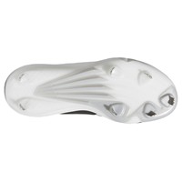 adidas Mens adizero Impact 3.0 Metal Cleat, Black/White