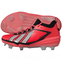 adidas Mens adizero Impact 3.0 SE Art TPU Cleat, Red/Silver