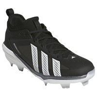 adidas Mens adizero Impact 3.0 TPU Cleat, Black/White
