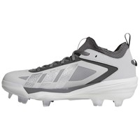 adidas Mens adizero Impact 3.0 TPU Cleat, Grey/Silver