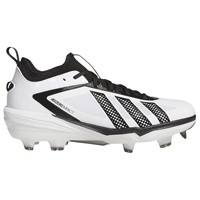 adidas Mens adizero Impact 3.0 TPU Cleat, White/Black