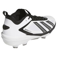 adidas Mens adizero Impact 3.0 TPU Cleat, White/Black