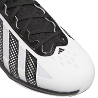 adidas Mens adizero Impact 3.0 TPU Cleat, White/Black