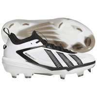 adidas Mens adizero Impact 3.0 TPU Cleat, White/Black