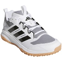 adidas Mens adizero DGT Dugout Turf Shoes, White/Black