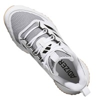adidas Mens adizero DGT Dugout Turf Shoes, White/Black
