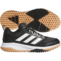 adidas Mens adizero DGT Dugout Turf Shoes, Black/White