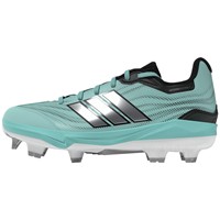 adidas Womens adizero Instinct 3.0 Art TPU Softball Cleat, Blue/Silver