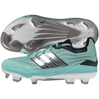 adidas Womens adizero Instinct 3.0 Art TPU Softball Cleat, Blue/Silver