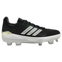 adidas Womens adizero Instinct 3.0 TPU Softball Cleat, Black/White