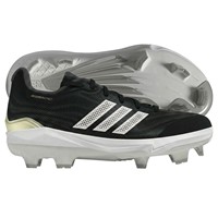 adidas Womens adizero Instinct 3.0 TPU Softball Cleat, Black/White