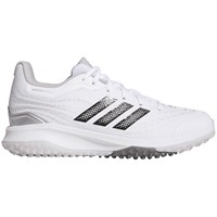 adidas Womens adizero Instinct DGT Dugout 3.0 Turf Shoes, White/Black