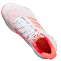 adidas Womens adizero Instinct DGT Dugout 3.0 Turf Shoes, White/Pink