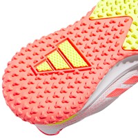 adidas Womens adizero Instinct DGT Dugout 3.0 Turf Shoes, White/Pink