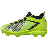 adidas Youth adizero Impact 3.0 SE Art TPU Cleats, Green/Silver
