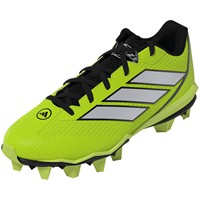 adidas Youth adizero Impact MD 2.0 SE Art Cleats, Green/Silver