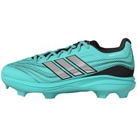 adidas Youth adizero Instinct 3.0 Art TPU Softball Cleat, Blue/Silver