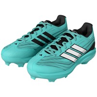 adidas Youth adizero Instinct 3.0 Art TPU Softball Cleat, Blue/Silver