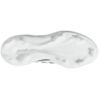 adidas Youth adizero Instinct 3.0 TPU Softball Cleats, White/Black
