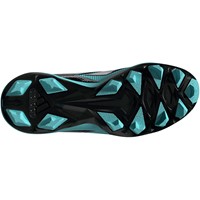 adidas Youth adizero Impact 2.0 MD Art Softball Cleats, Blue/Silver
