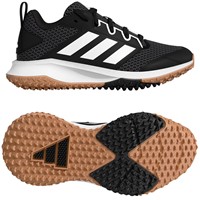 adidas Youth adizero Impact 2.0 Turf Shoes, Black/White