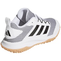 adidas Youth adizero Impact 2.0 Turf Shoes, White/Black