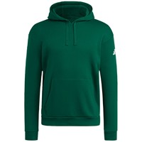 adidas Mens Fleece Pullover Hoodie, Dark Green
