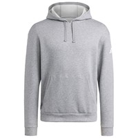 adidas Mens Fleece Pullover Hoodie, Grey